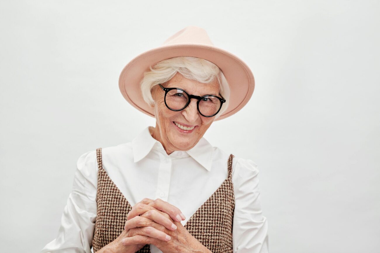 senior woman smiling after consultation for Invisalign in Clinton, MD
